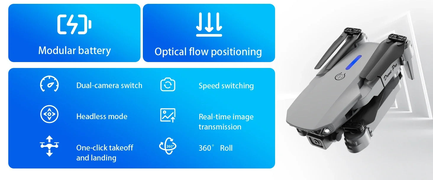 E88 Pro 8K HD Camera Drone