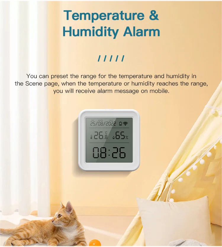 Tuya WiFi Temperature & Humidity Sensor