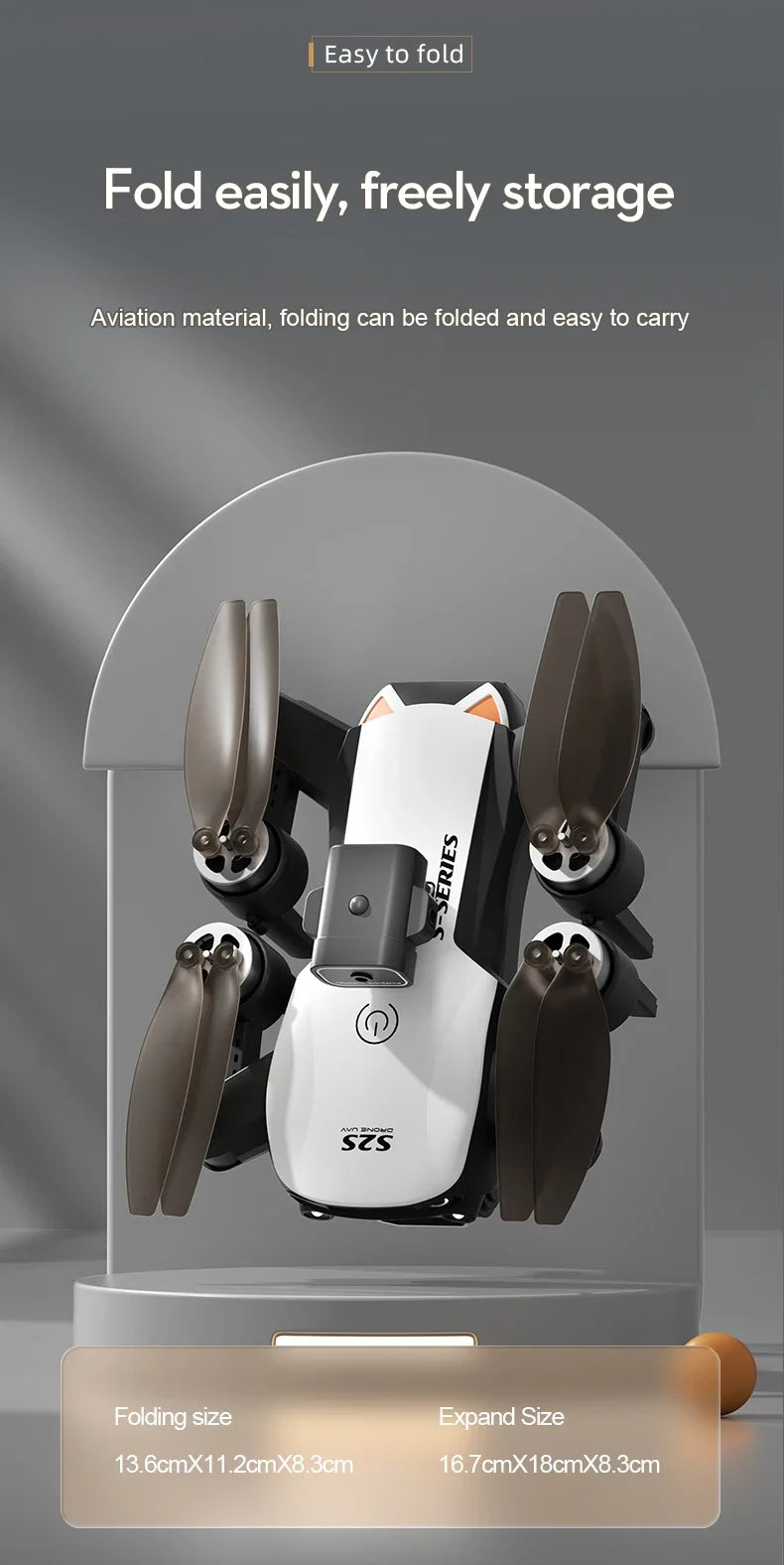 S2S Mini 8K Camera Drone