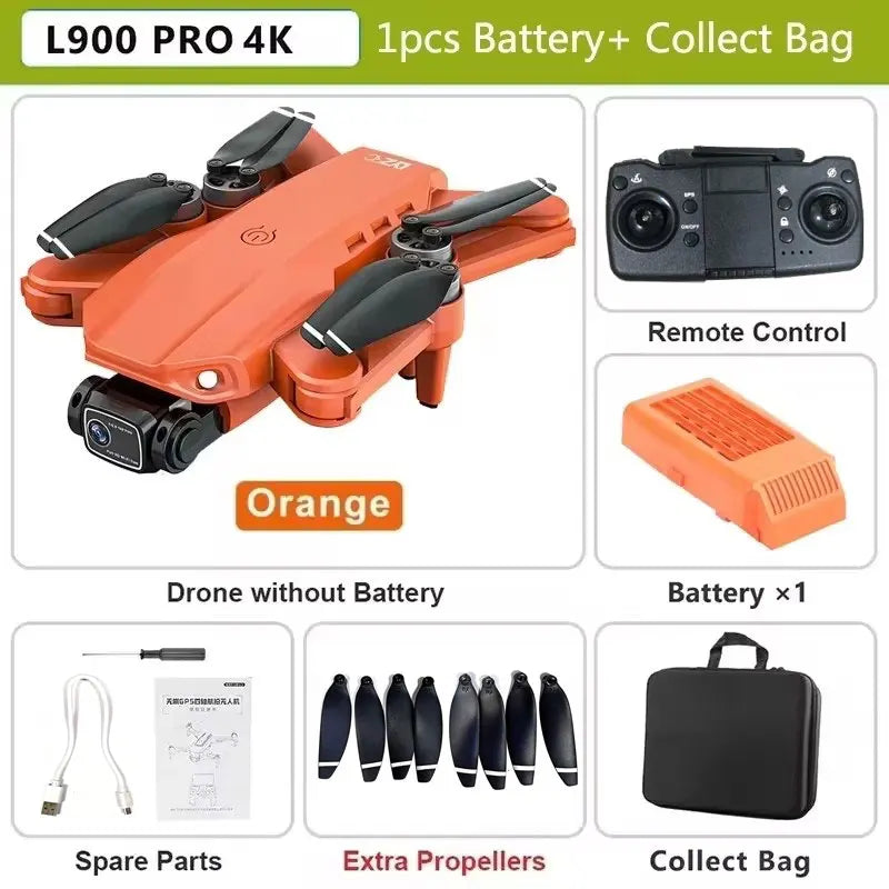 L900 Pro GPS 4K Dual Camera Drone