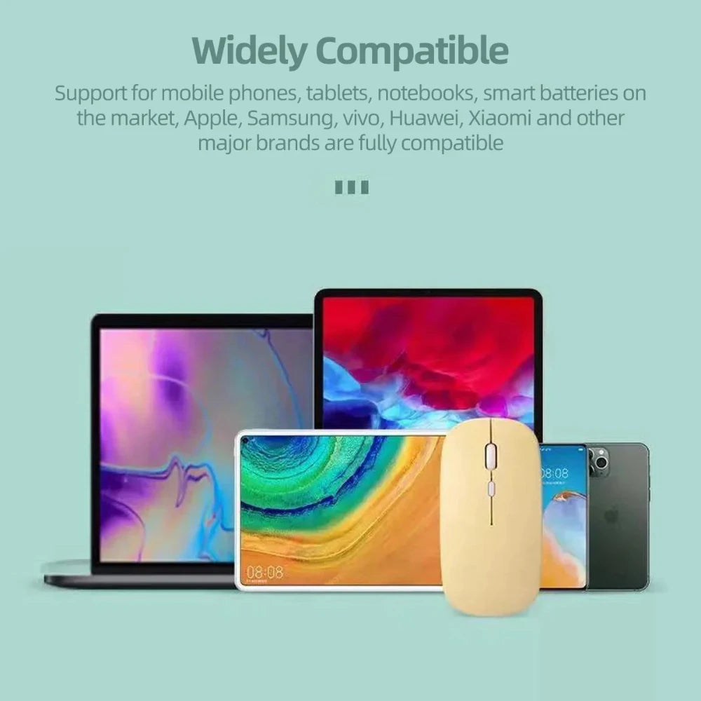 Silent Bluetooth Wireless Mouse