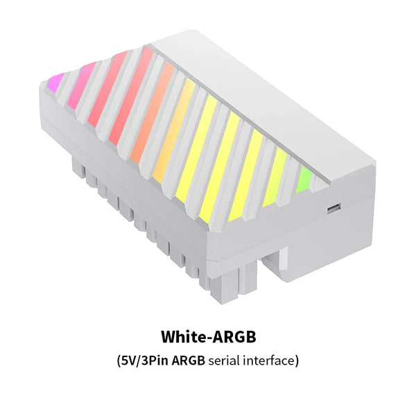 Teucer ATX 24Pin 90° ARGB Power Connector Adapter