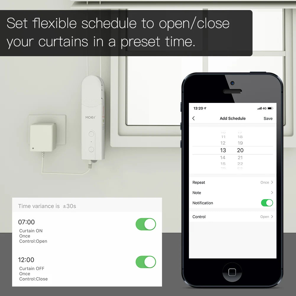 ZigBee Motorized Roller Blind Controller