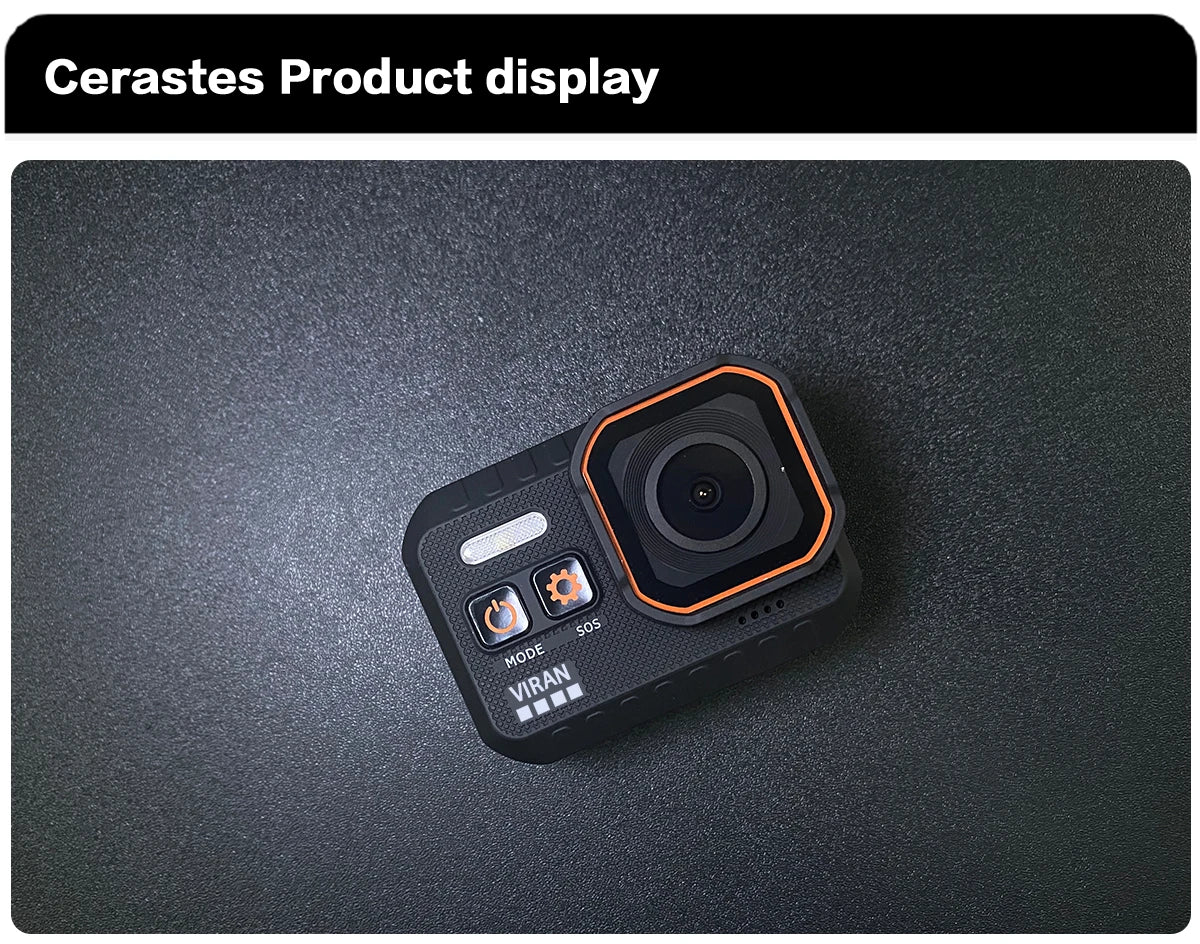 4K Waterproof Action Camera with Remote