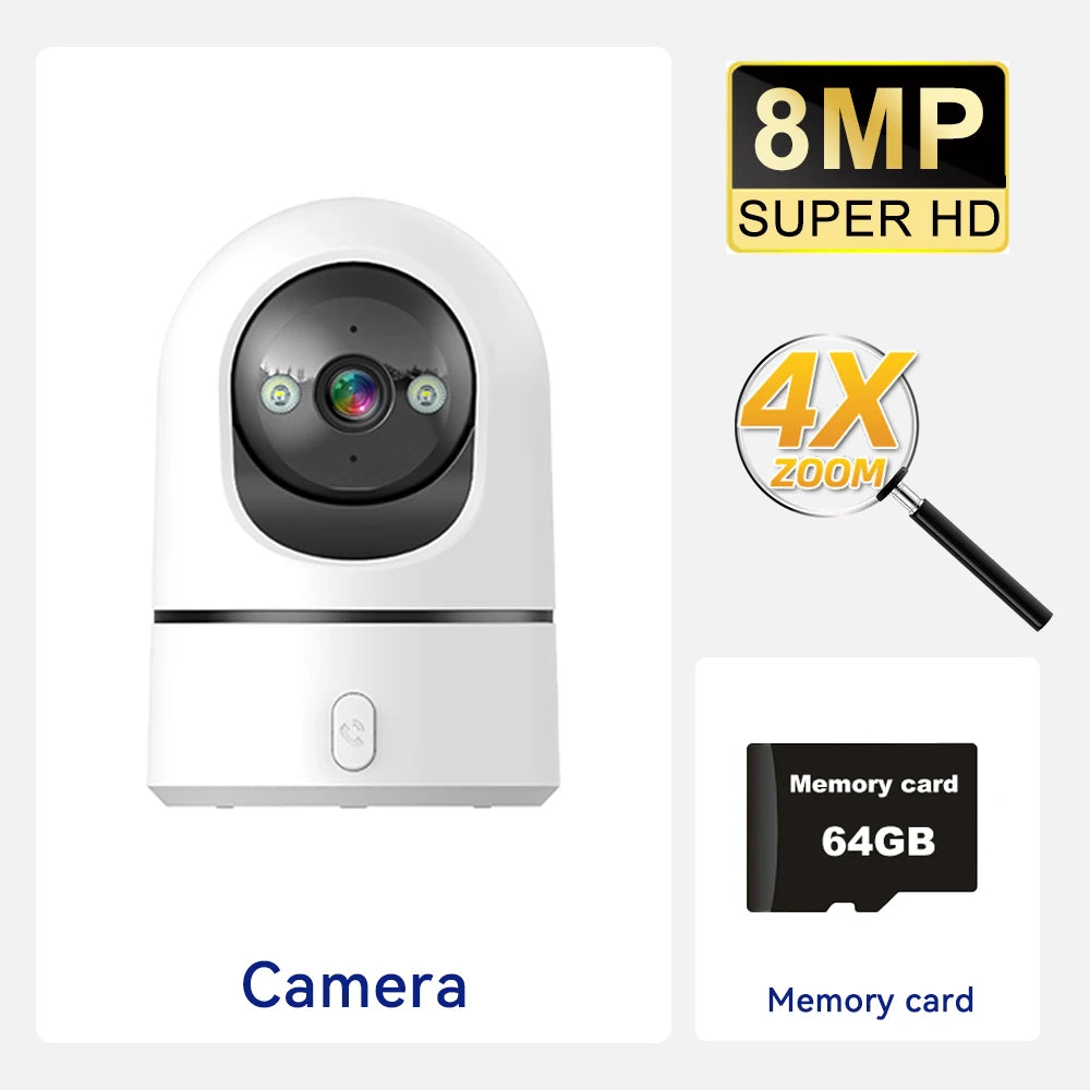 PEGATAH 8MP WiFi PTZ Security Camera