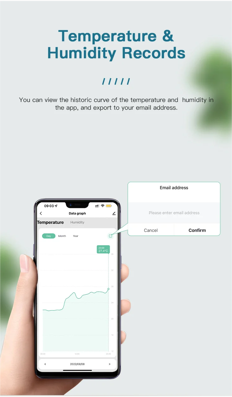 Tuya WiFi Temperature & Humidity Sensor