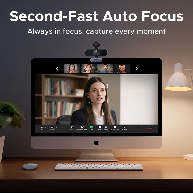 UGREEN 8MP 4K FHD Webcam