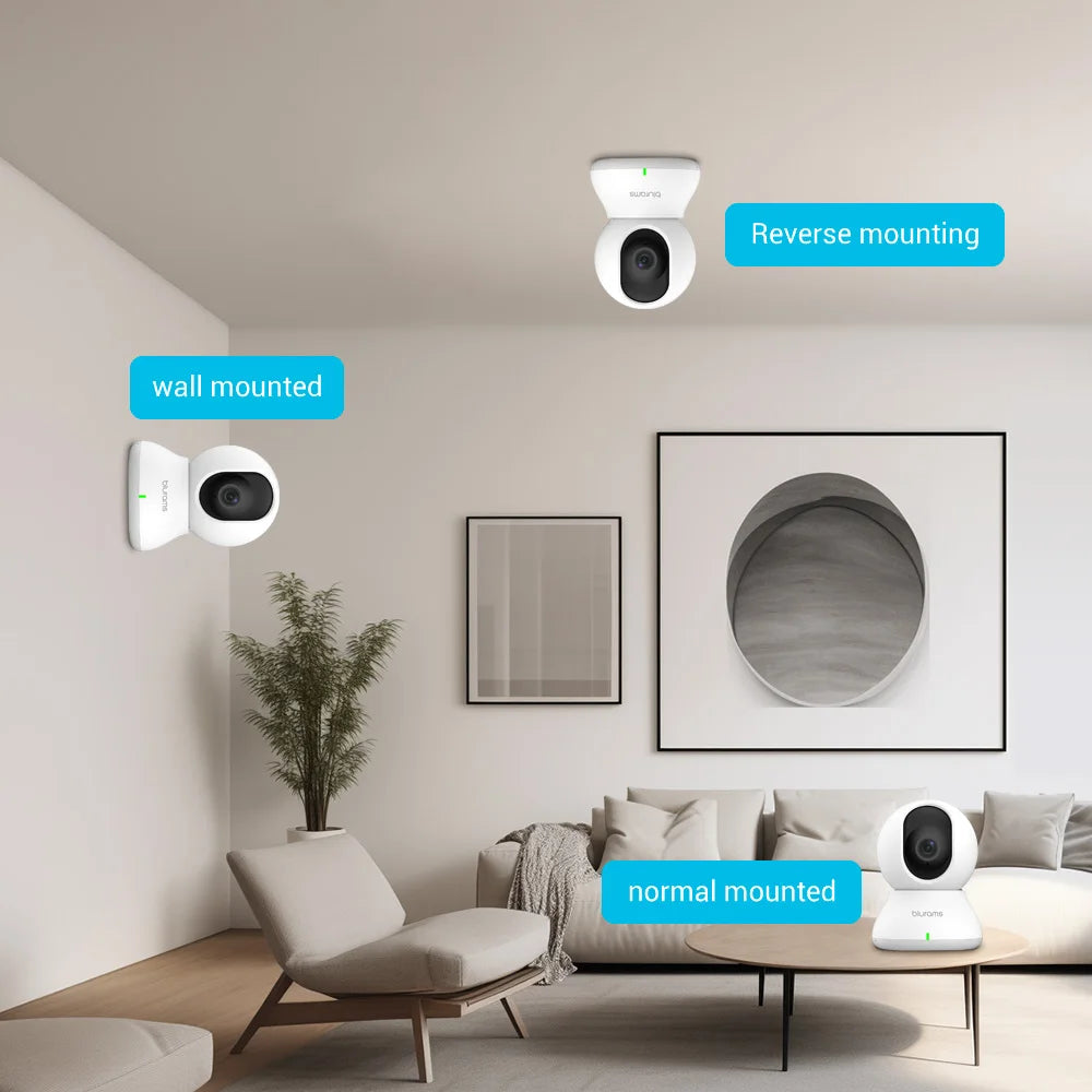 Blurams 2K 360° Indoor WiFi Camera