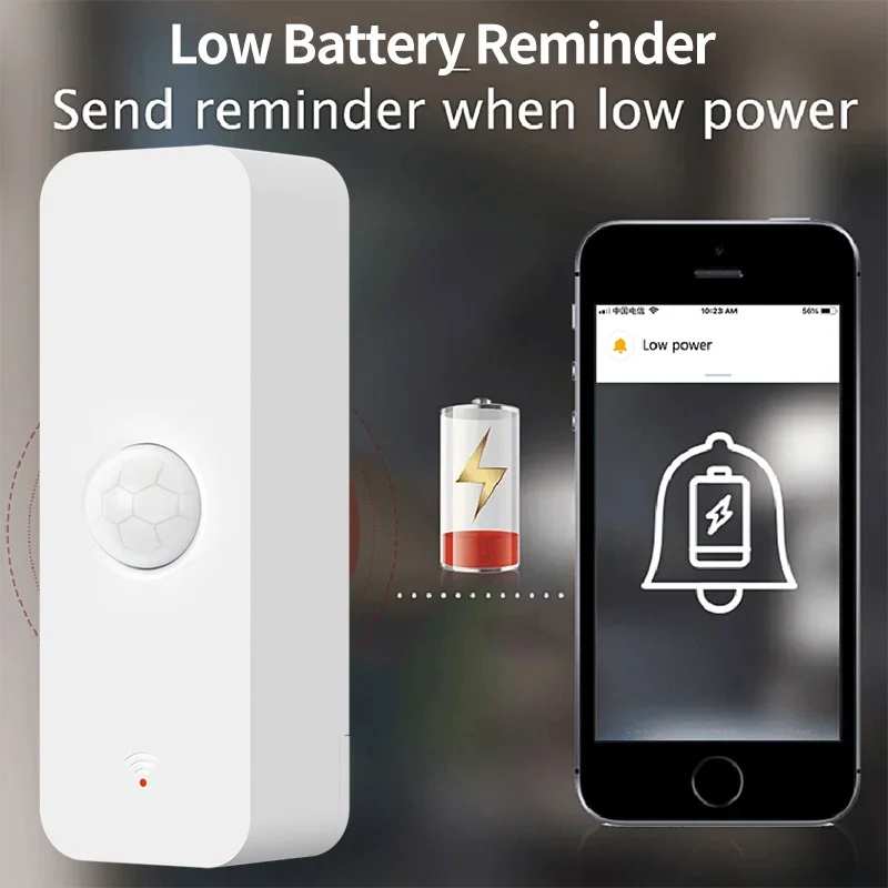 Tuya WiFi & Zigbee PIR Motion Sensor