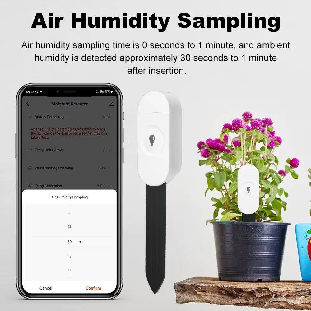 Tuya ZigBee Soil Moisture & Temp Sensor