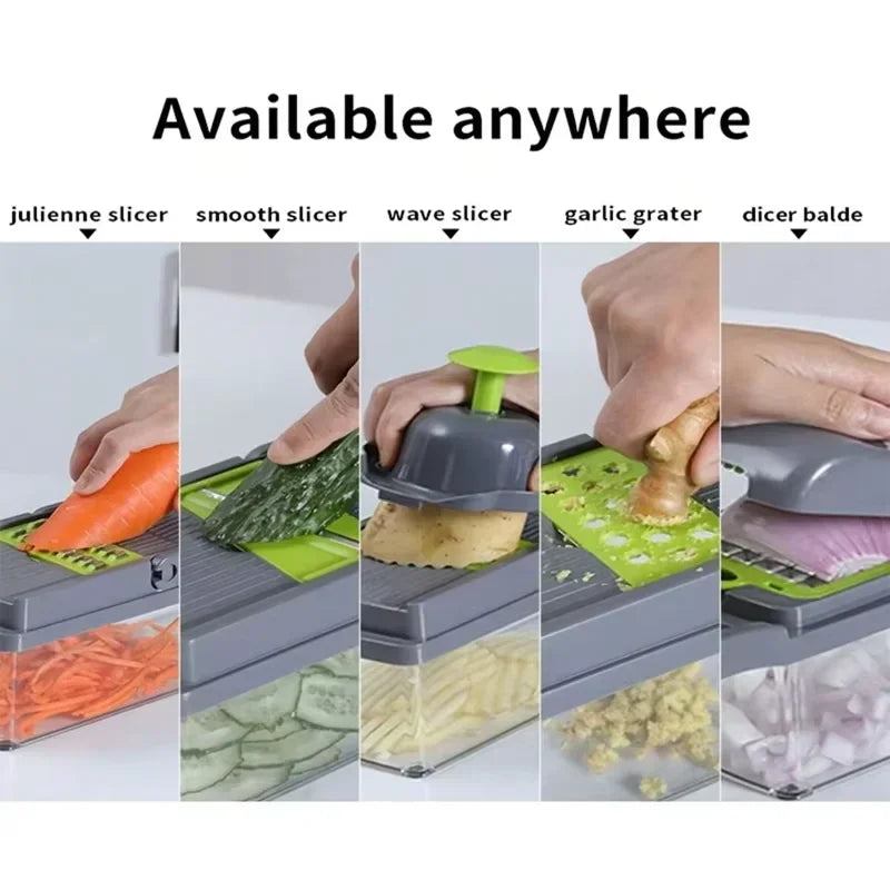 5-in-1 Multifunctional Vegetable Cutter